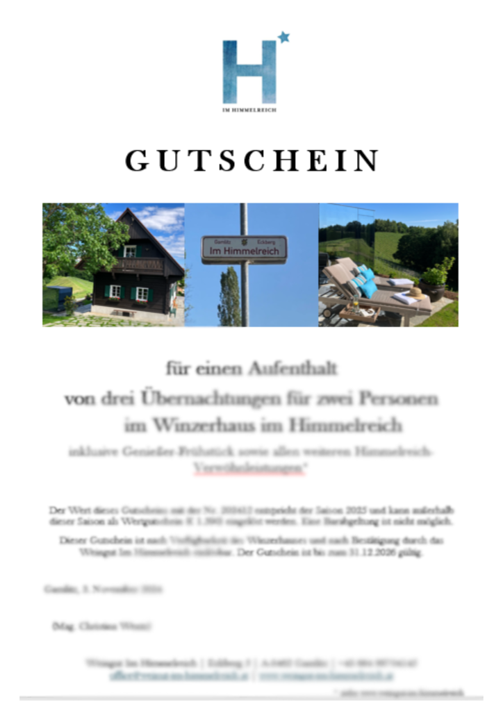 gutschein